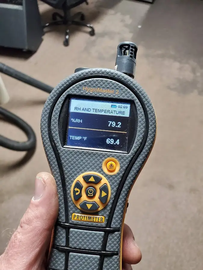 Moisture meter humidity assessment for Fire & Smoke Damage Restoration in Webb City